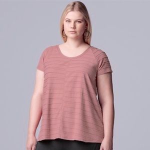 Simply Verawang Blush Plus top